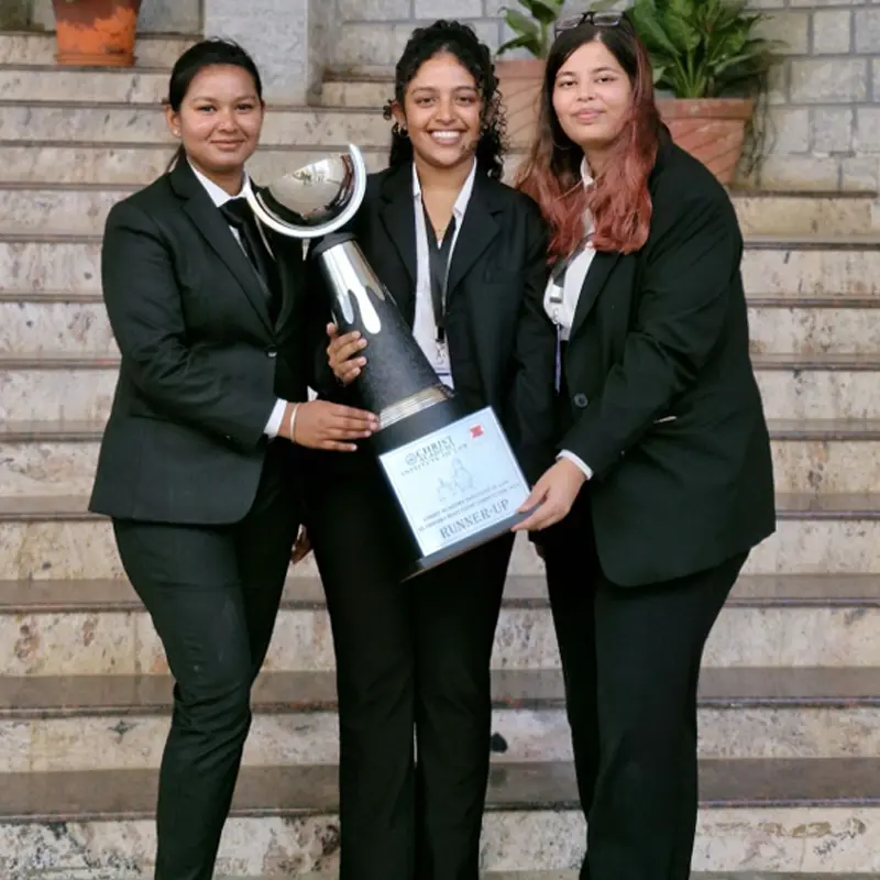 RUNNERS-UP - CHRIST ACADEMY ST. CHAVARA MOOT COURT COMPETITION 2026