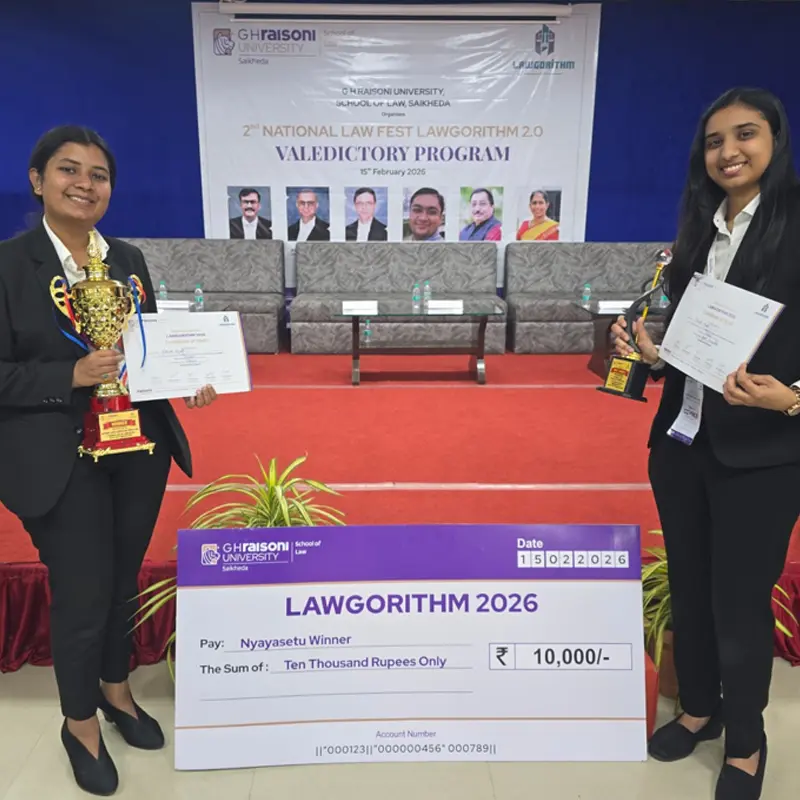 WINNERS - GH RAISONI CLIENT COUNSELING COMPETITION