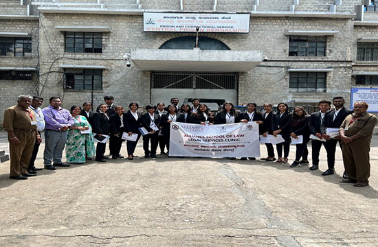 Visiting the prison and correctional services, central prison Bengaluru