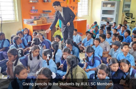 Legal Awareness visit to the Government Higher Primary School, Anekal - 3