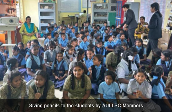 Legal Awareness visit to the Government Higher Primary School, Anekal - 4