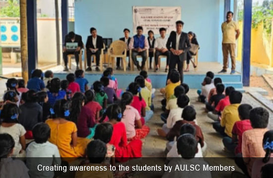 Legal Awareness visit to the Government Higher Primary School, Anekal - 3