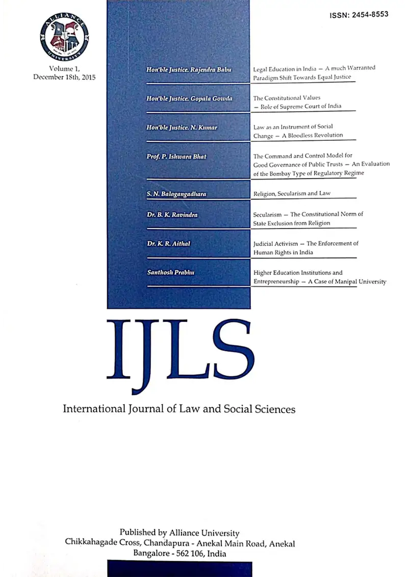 IJLS 2015 Cover