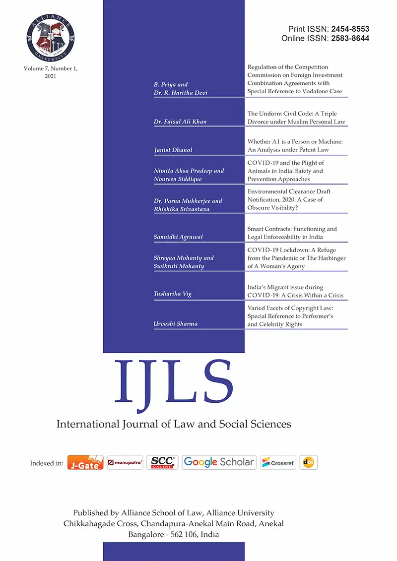 IJLS 2021 Cover