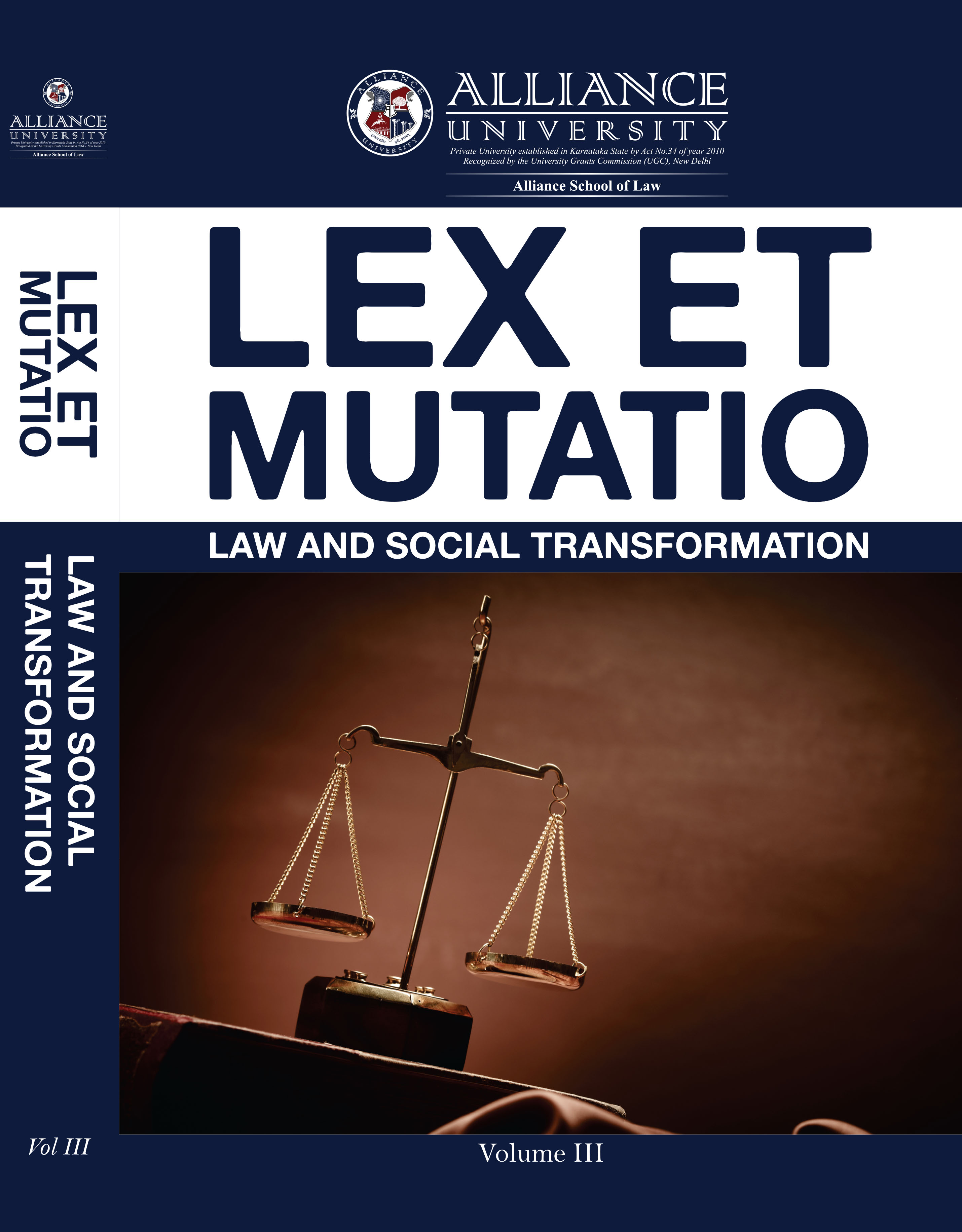 LEX ET MUTATIO - Volume 3