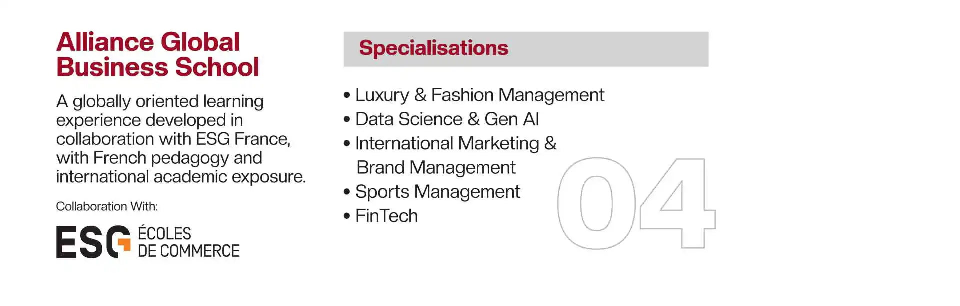 MBA programme information