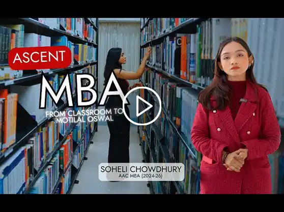 Soheli’s MBA Placement at Motilal Oswal | Alliance Ascent College