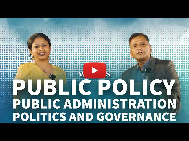 What is Public Policy Public Administration Politics and Governance