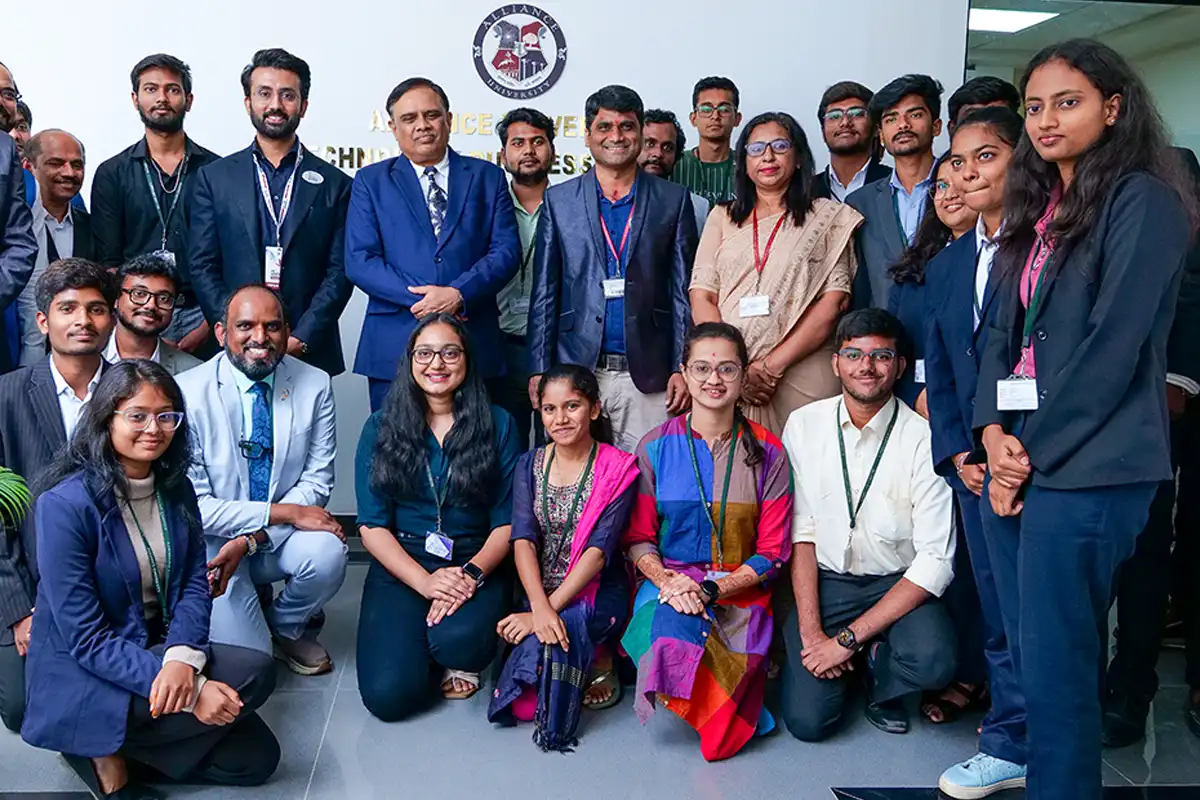 AICTE Chairman Visit to Alliance University MakerSpace