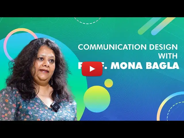 Explore Communication Design with Prof. Mona Bagla | Alliance School of Design