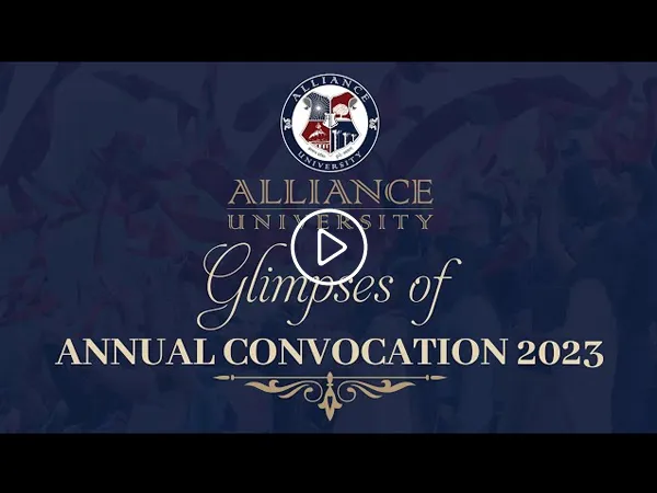 Glimpses of Alliance University Convocation 2023