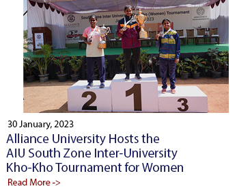 Alliance University Hosts the AIU South Zone Inter-University Kho-Kho Tournament for Women