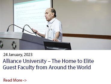 Alliance University – The Home to Elite Guest Faculty from Around the World