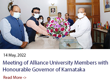 Meeting of Alliance University Members with Honourable Governor of Karnataka