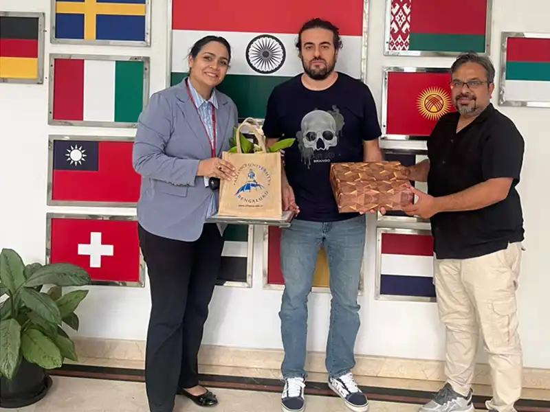 2.	Dr. Muhammed Bilgehan Aytac a registered visiting professor of Aksaray University, Turkey successfully completed 10 hours of classes as a visiting professor 