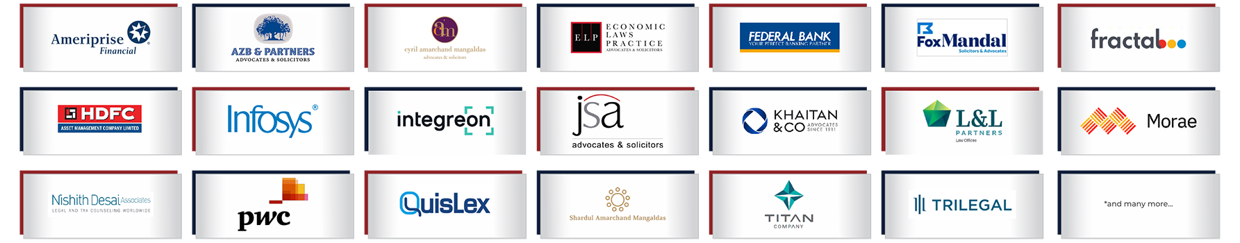 Alliance School of Law - Companies Logos