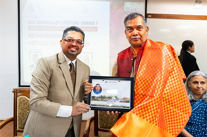 AIU Centenary Lecture Series at Alliance University 14