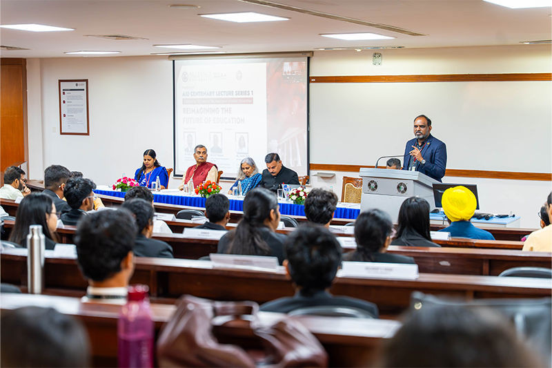 AIU Centenary Lecture Series at Alliance University 17