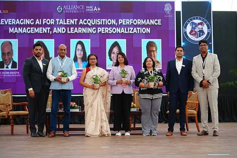 Alliance University hosted the Alliance Alumni HR Conclave 2025 - 1