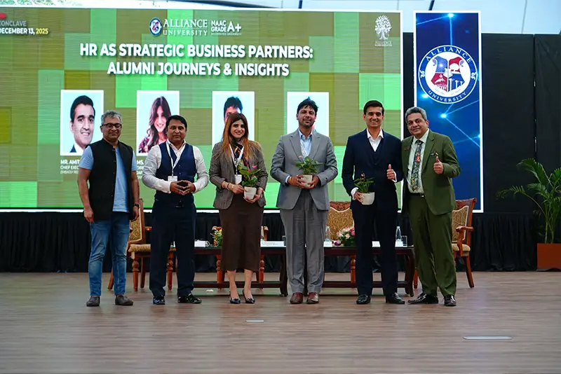 Alliance University hosted the Alliance Alumni HR Conclave 2025 - 2