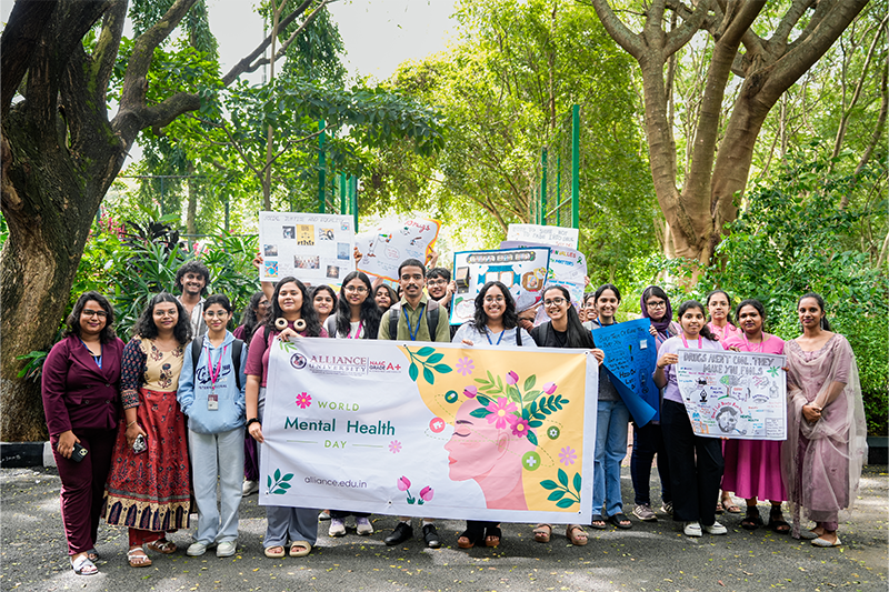 Alliance School of Liberal Arts Observes Mental Health Day 2025