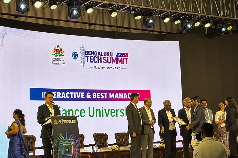 Alliance University at Bengaluru Tech Summit 2025 - 11