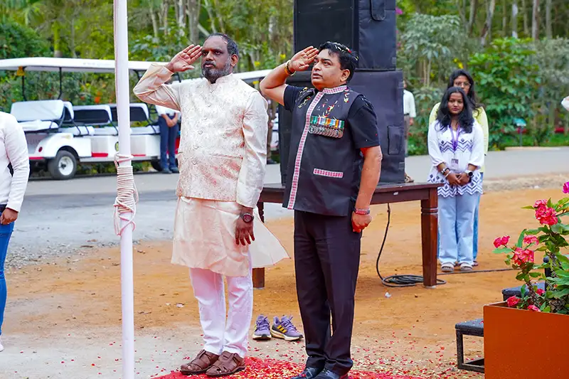 Alliance University Commemorates the 77th Republic Day in Honour of India's Constitutional Foundation  - 13