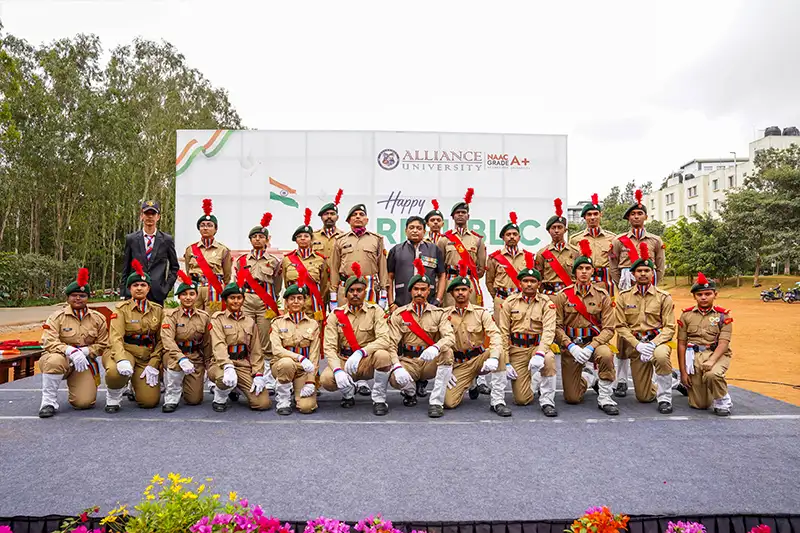 Alliance University Commemorates the 77th Republic Day in Honour of India's Constitutional Foundation  - 14