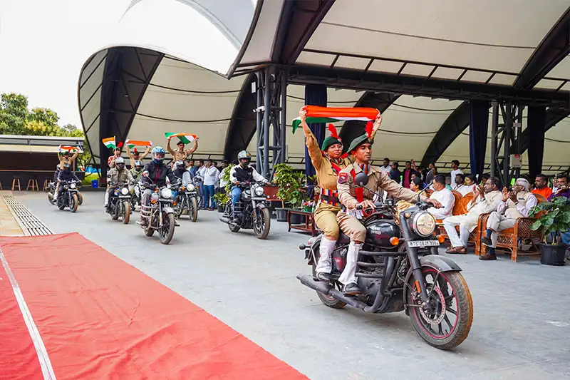 Alliance University Commemorates the 77th Republic Day in Honour of India's Constitutional Foundation  - 9