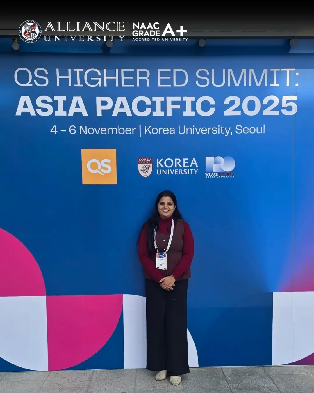 Alliance University Features in the QS World University Rankings: Asia 2026 - 5