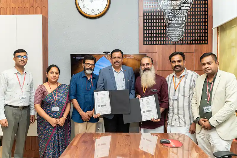Alliance University Signs MoU with Sevadhi Museum Indological Research Institute 1
