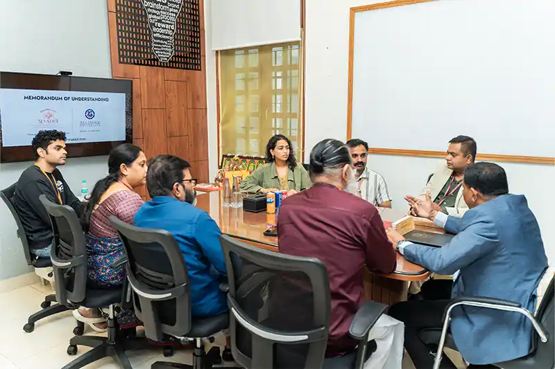 Alliance University Signs MoU with Sevadhi Museum Indological Research Institute 2