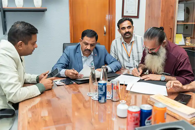 Alliance University Signs MoU with Sevadhi Museum Indological Research Institute 5