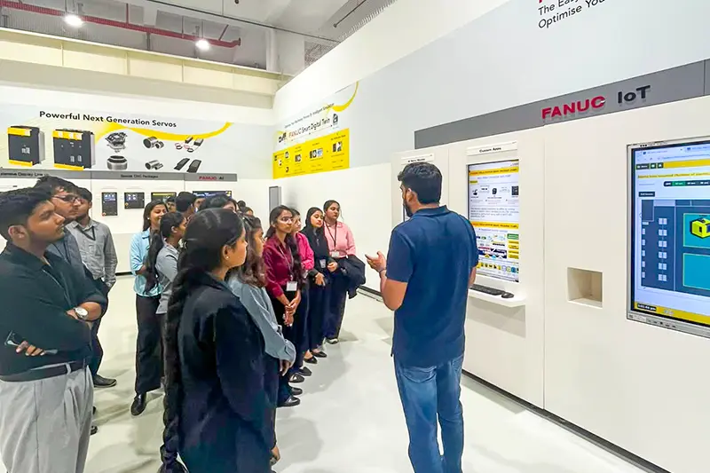 Advanced Computing Students Visit FANUC India for Industry Exposure - 10
