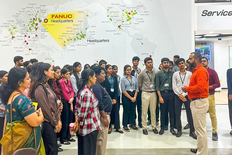Advanced Computing Students Visit FANUC India for Industry Exposure - 6