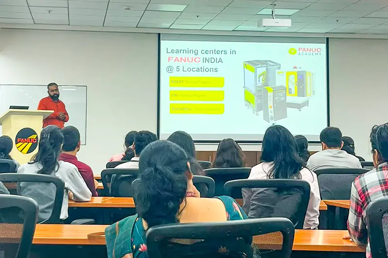 Advanced Computing Students Visit FANUC India for Industry Exposure - 8