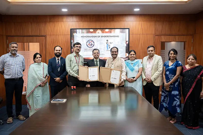 Alliance School of Law Signs MoU with Dhwani Legal Trust to Advance Legal Aid and Rights Awareness