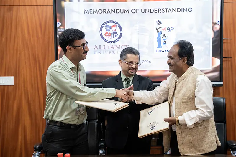 Alliance School of Law Signs MoU with Dhwani Legal Trust to Advance Legal Aid and Rights Awareness - 3