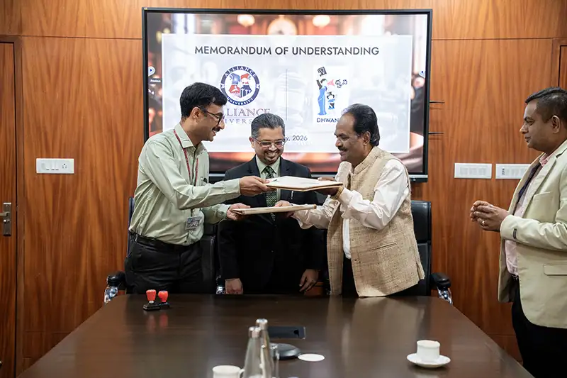 Alliance School of Law Signs MoU with Dhwani Legal Trust to Advance Legal Aid and Rights Awareness - 4