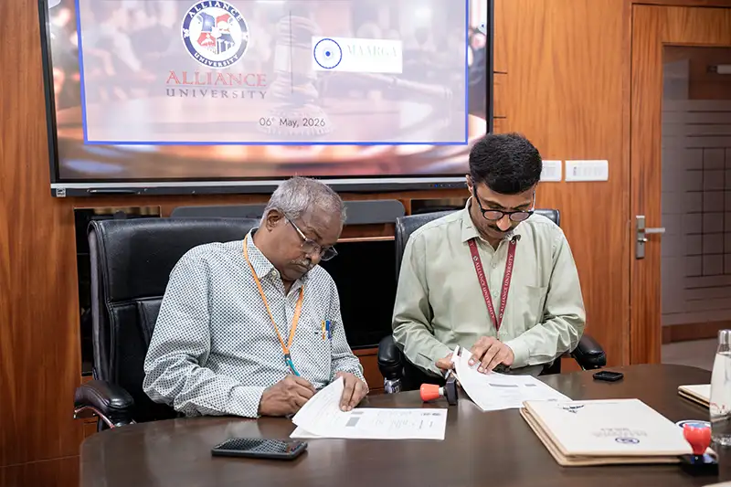 Alliance School of Law Signs MoU with MAARGA Bangalore to Strengthen Community Legal Outreach - 2