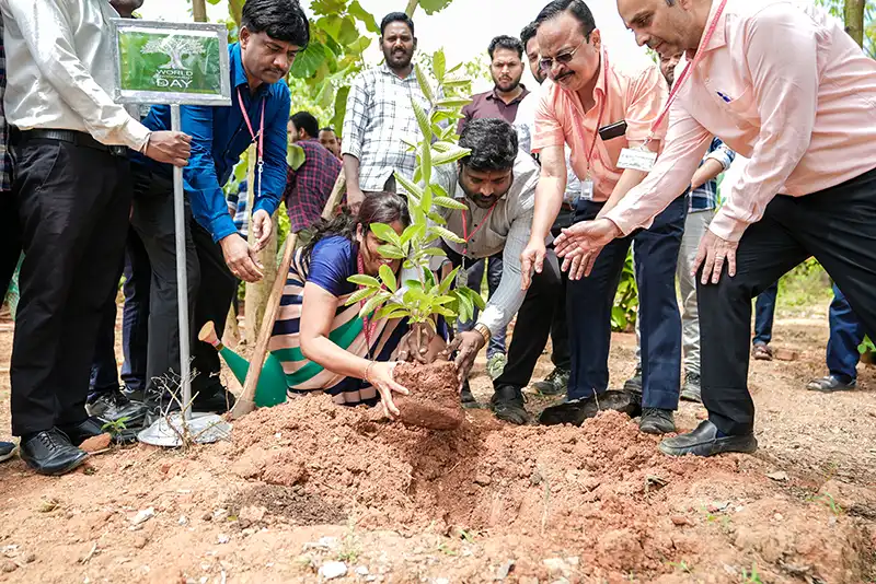 Alliance University Celebrates World Environment Day with Tree Plantation Drive 2