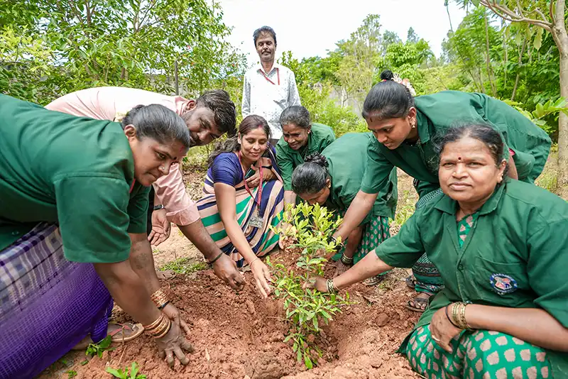 Alliance University Celebrates World Environment Day with Tree Plantation Drive 3