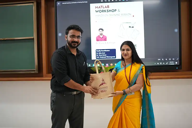 Alliance University Conducts Faculty Development Programme on MATLAB for Mathematics Faculty 2