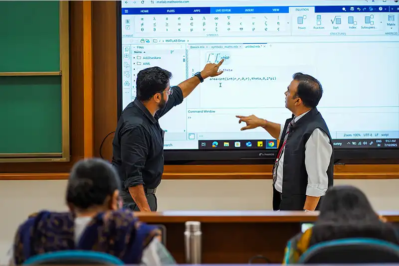 Alliance University Conducts Faculty Development Programme on MATLAB for Mathematics Faculty 7