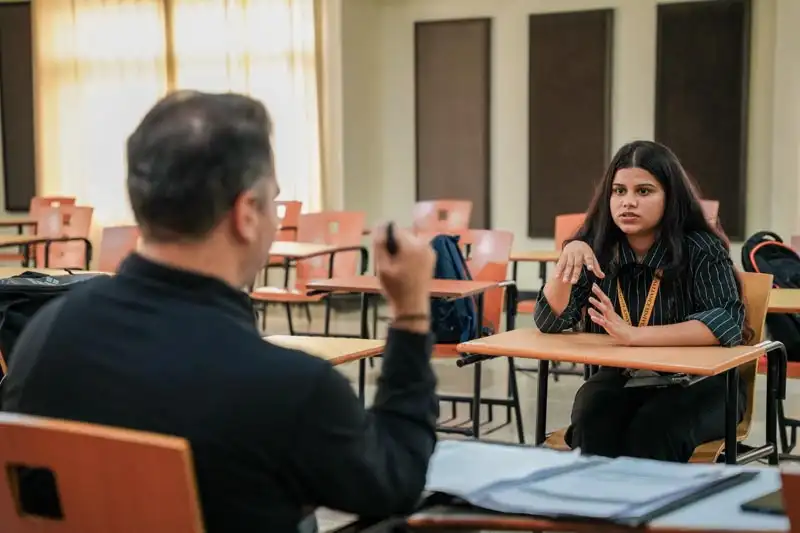 Alliance University Conducts Mock GDPI Session for MBA Students - 11