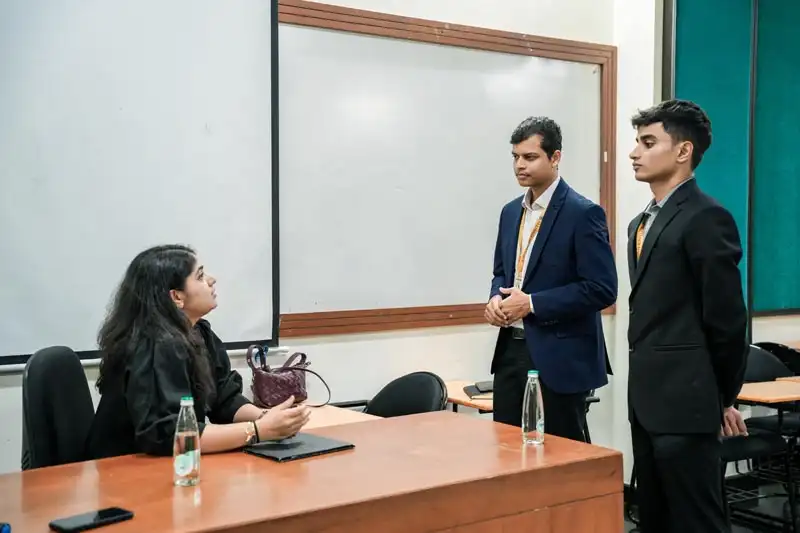 Alliance University Conducts Mock GDPI Session for MBA Students - 14