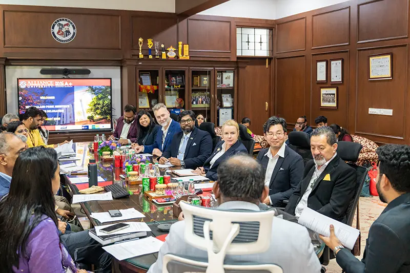 Alliance University had the privilege of hosting the New Zealand Prime Minister's Scholars Group