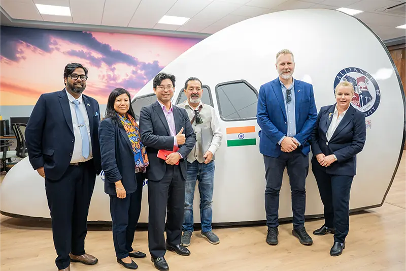 Alliance University had the privilege of hosting the New Zealand Prime Minister's Scholars Group - 12