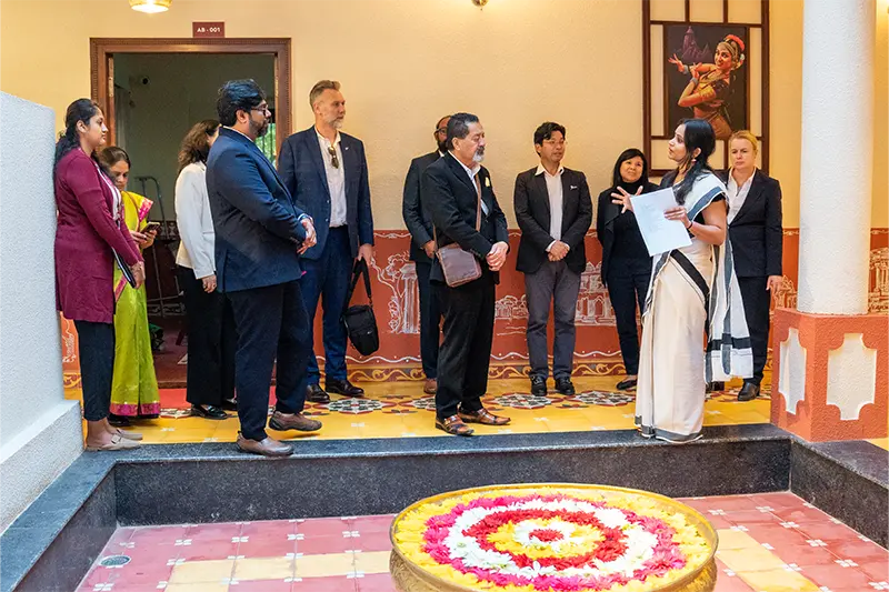 Alliance University had the privilege of hosting the New Zealand Prime Minister's Scholars Group - 18