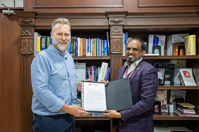 Alliance University had the privilege of hosting the New Zealand Prime Minister's Scholars Group - 2